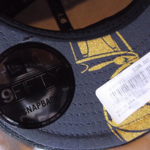 NEW 9Fifty NBA 2018 Golden State Warriors Champs Snapback Hat - Picture 10 of 10
